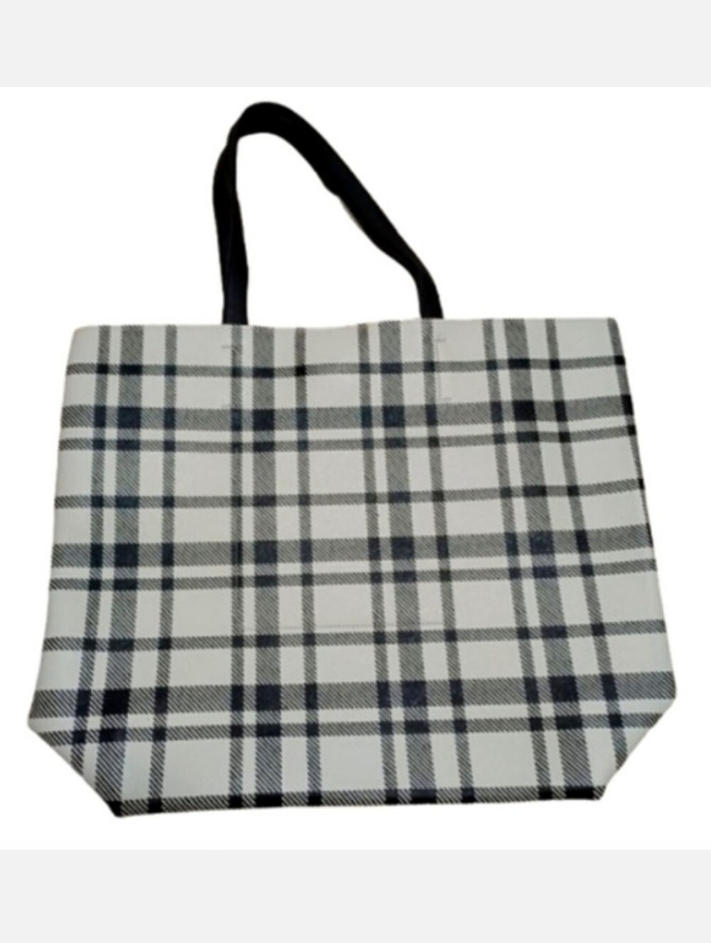 Plaid Arcadia Oversized Tote Bag NWT Enchanted Autumn Timeless Purse
